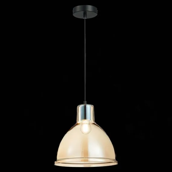 EVOLUCE SLE114723-01 Подвес Черный/Янтарный E27 1*60W, изображение 4
