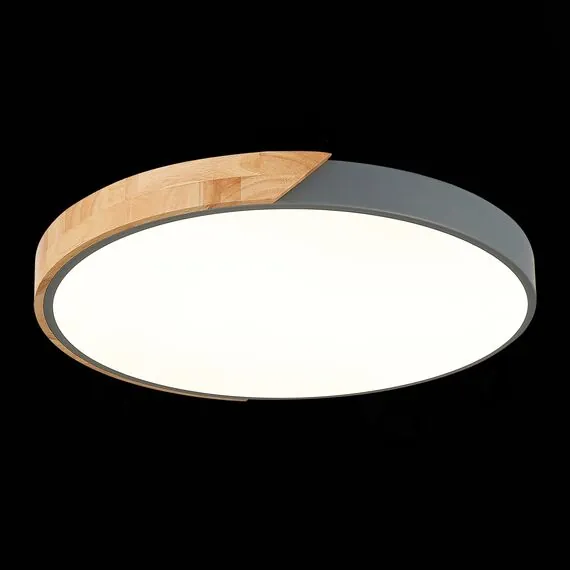 EVOLUCE SLE200972-01 Светильник потолочный Серый, Светлое дерево/Белый LED 1*45W 3000K/4000K/6000K, изображение 6