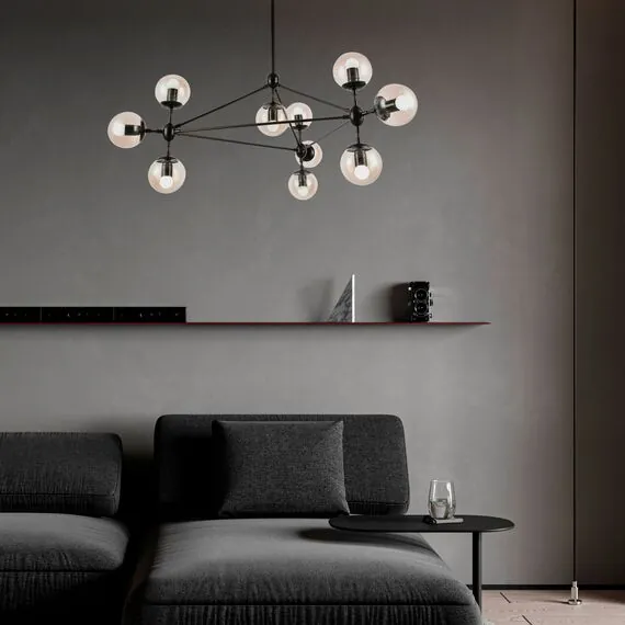 EVOLUCE SLE154901-01 Светильник настенный Черный/Янтарный E27 1*40W, изображение 4