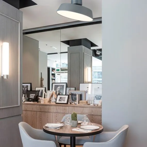 EVOLUCE SLE600272-01 Светильник потолочный Серый/Белый LED 1*30W 3000K, изображение 3