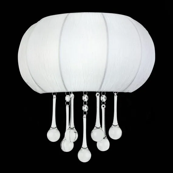 ST LUCE SL350.051.02 Бра ST-Luce Хром/Белый, Прозрачный E14 2*40W, изображение 3