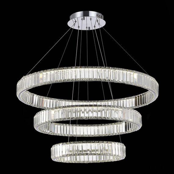 ST LUCE SL1622.103.03 Люстра подвесная ST-Luce Хром/Прозрачный LED 1*122W 4000K, изображение 5