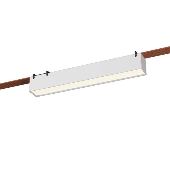 ST LUCE ST456.536.12 Светильник трековый Белый LED 1*12W 3000K 670Lm Ra90 120 IP20 L323xW40xH45 48V