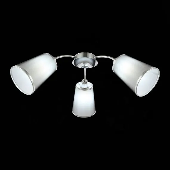 EVOLUCE SLE103002-03 Светильник потолочный Хром/Черный E14 3*40W, изображение 4