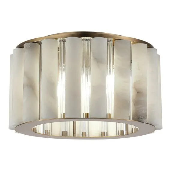 ST LUCE SL1516.302.06 Светильник потолочный ST-Luce Бронза, Прозрачный/Белый алебастр E14 6*40W