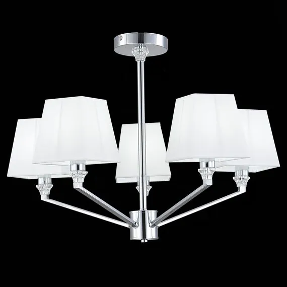 EVOLUCE SLE107602-05 Светильник потолочный Хром/Белый E14 5*40W, изображение 3