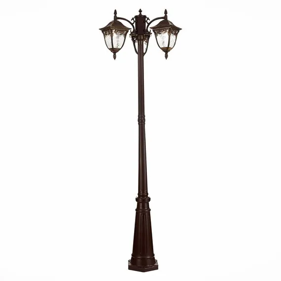 ST LUCE SL083.705.03 Светильник уличный наземный ST-Luce Кофейный/Кофейный, Прозрачный E27 3*60W