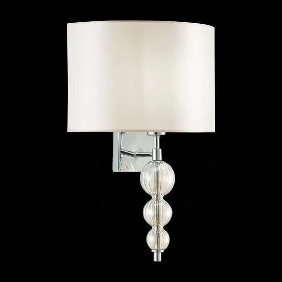 EVOLUCE SLE105701-01 Светильник настенный Хром/Светло-бежевый E14 1*40W, изображение 5