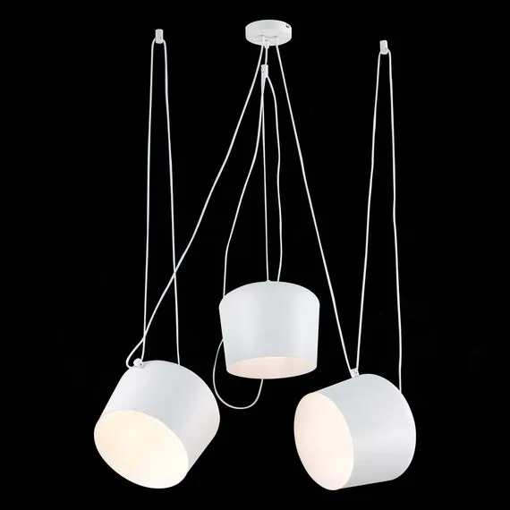 EVOLUCE SLE120653-03 Светильник подвесной Белый/Белый E27 3*40W, изображение 5