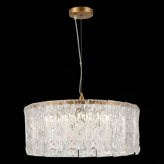 EVOLUCE SLE283203-06 Светильник подвесной Золотистый/Прозрачный E27 6*40W, изображение 4