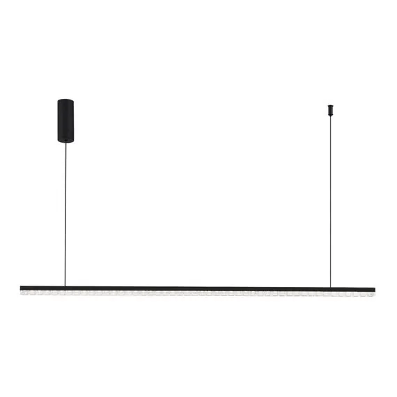 ST LUCE SL1018.423.01 Светильник подвесной ST-Luce черный/прозрачный LED 1*32W 4000K