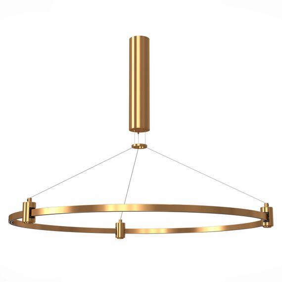 ST LUCE ST025.213.00 Шинопровод-кольцо FARM с подвесами и основанием под блок питания ST-Luce Золотистый