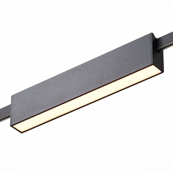 ST LUCE ST817.406.12 Магнитный трековый светильник FARM Черный LED 1*12W 3000K 576Lm Ra90 120 IP20 L232xW24x