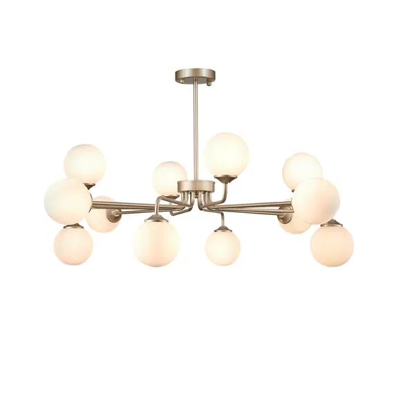 ST LUCE SLE106203-12 Светильник подвесной ST-Luce Золотистый/Белый G9 LED 12*5W