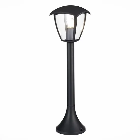 ST LUCE SL081.405.01 Светильник уличный наземный ST-Luce Черный/Черный, Прозрачный E27 1*40W