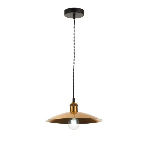 ST LUCE SL1017.203.01 Светильник подвесной ST-Luce Черный/Золотистый E27 1*60W