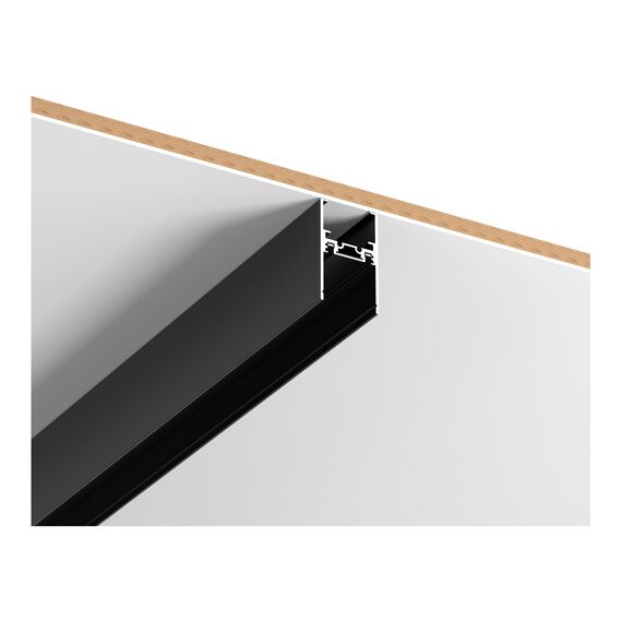 ST LUCE ST068.419.00 Шинопровод SKYFLAT накладной/подвесной ST-Luce Черный Длина 1 000мм