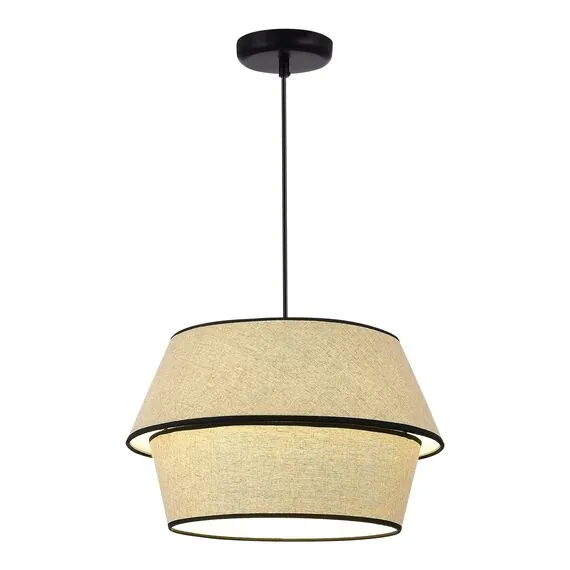 ST LUCE SL1354.413.01 Светильник подвесной ST-Luce Черный/Бежевый, Черный E27 1*40W