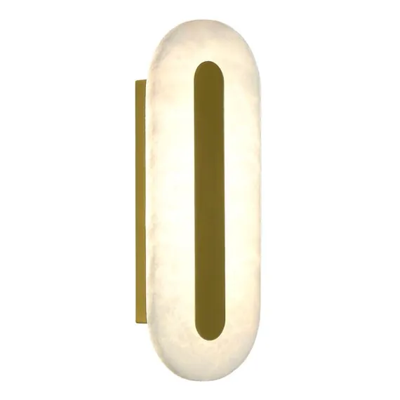 ST LUCE SL6139.201.01 Светильник настенный ST-Luce золотистый/белый LED 1*6W 3000K