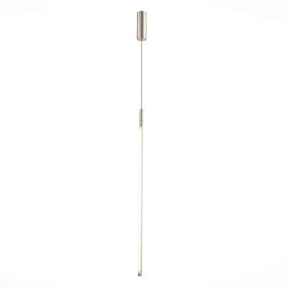 ST LUCE SL1580.123.01 Светильник подвесной ST-Luce Никель/Белый LED 1*18W 3200K