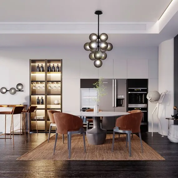 ST LUCE SL1184.401.03 Бра ST-Luce Черный/Дымчатый G9 3*5W, изображение 4