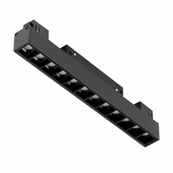 ST LUCE ST361.446.12 Магнитный трековый светильник Черный LED 1*12W 4000K 1 009Lm Ra>90 36° IP20 L222xW22xH4, изображение 5