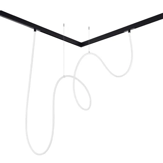 ST LUCE ST684.446.60 Гибкий светодиодный светильник Черный LED 1*60W 4000K Lm Ra80 360° IP20 L5 000xW-xH- 48, изображение 2