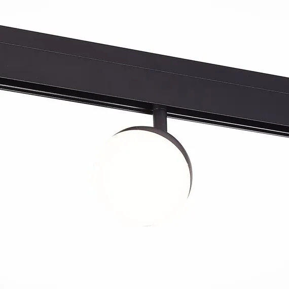 ST LUCE ST358.436.07 Магнитный трековый светильник Черный LED 1*7W 3000K 520Lm Ra>80 120° IP20 L120xW90xH192
