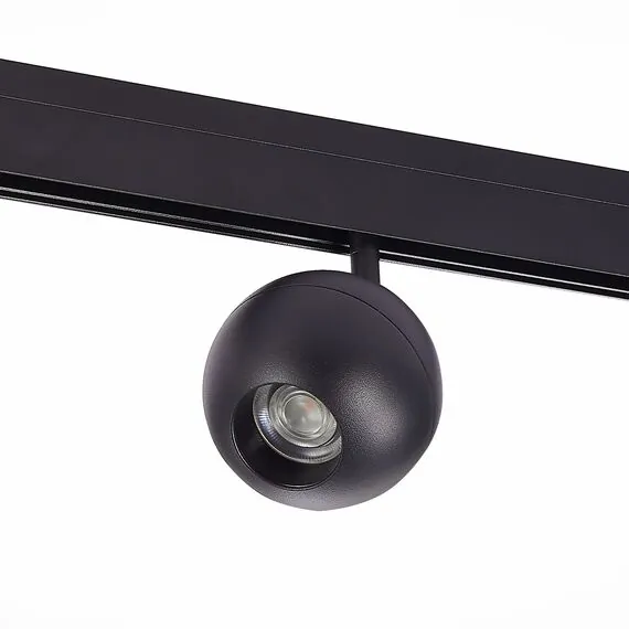 ST LUCE ST354.436.12 Магнитный трековый светильник Черный LED 1*12W 3000K 680Lm Ra>80 36° IP20 L120xW100xH19, изображение 3