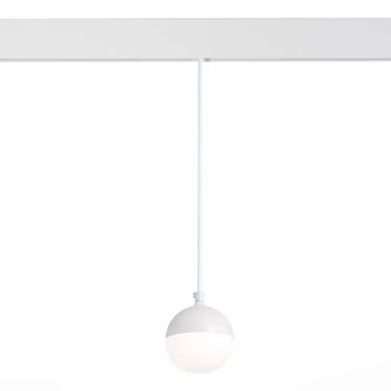 ST LUCE ST358.543.07 Магнитный трековый светильник подвесной Белый LED 1*7W 4000K 520Lm Ra>80 120° IP20 D90x