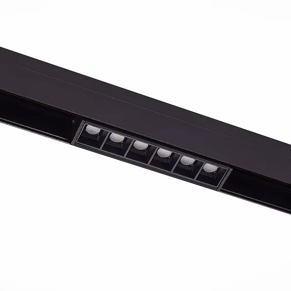 ST LUCE ST361.446.06 Магнитный трековый светильник Черный LED 1*6W 4000K 532Lm Ra>90 36° IP20 L115xW22xH44 4, изображение 4
