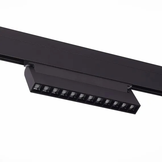 ST LUCE ST364.446.12 Магнитный трековый светильник Черный LED 1*12W 4000K 1 009Lm Ra>90 36° IP20 L219xW22xH1, изображение 4