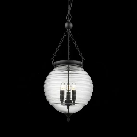 ST LUCE SL317.403.03 Люстра подвесная ST-Luce Черный/Прозрачный E14 3*60W, изображение 2