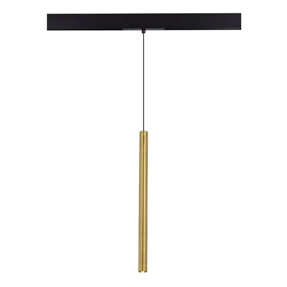 ST LUCE ST682.336.07 Магнитный трековый светильник Золотистый LED 1*7W 3000K 450Lm Ra90 36° IP20 D32xH307 48