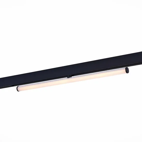 ST LUCE ST803.436.10 Магнитный трековый светильник Черный LED 1*10W 3000K 1 200Lm Ra>90 120° IP20 L604xW28xH