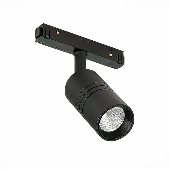 ST LUCE ST365.446.07 Магнитный трековый светильник Черный LED 1*7W 4000K 595Lm Ra>90 36° IP20 D44xH90 48V, изображение 5