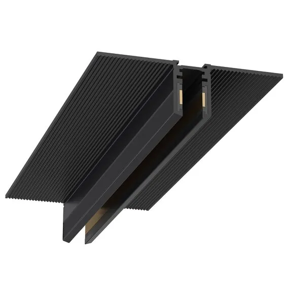 ST LUCE ST066.429.00 Шинопровод встраиваемый SUPER5 под ГКЛ 9 мм ST-Luce Черный Длина 2 000мм