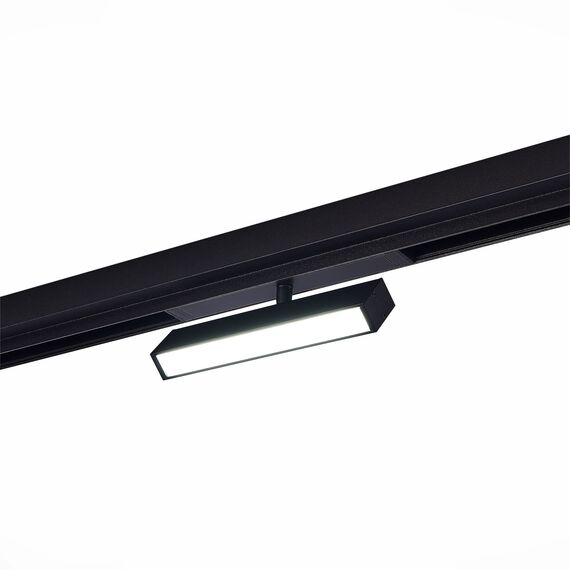 ST LUCE ST378.436.09 Светильник трековый Черный LED 1*9W 3000K 810Lm Ra>90 120° IP20 DxH105 220V