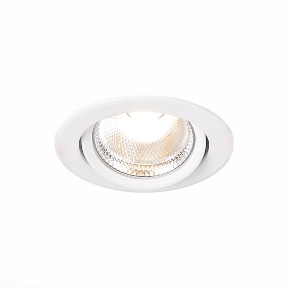 ST LUCE ST211.538.10.36 Светильник встраиваемый. Белый LED 1*10W 3000K 750Lm Ra80 36° IP20 D109xH65 220-240V, изображение 4