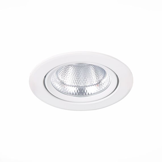 ST LUCE ST211.538.10.36 Светильник встраиваемый. Белый LED 1*10W 3000K 750Lm Ra80 36° IP20 D109xH65 220-240V, изображение 6