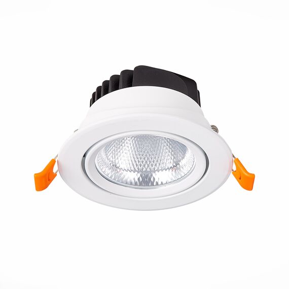ST LUCE ST211.538.24.36 Светильник встраиваемый. Белый LED 1*24W 3000K 1 800Lm Ra80 36° IP20 D138xH88 220-240V, изображение 2