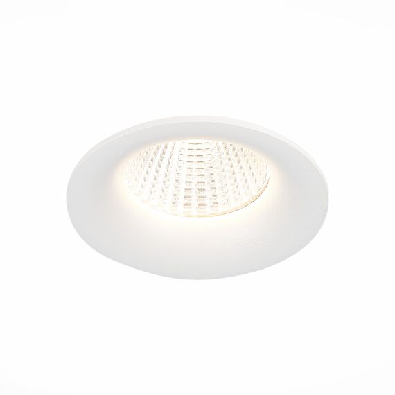 ST LUCE ST703.538.10 Светильник встраиваемый. Белый LED 1*10W 3000K 900Lm Ra>90 38° IP20 D85xH75 170-240V, изображение 2