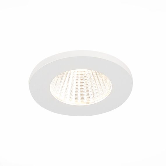 ST LUCE ST704.548.10 Светильник встраиваемый. Белый LED 1*10W 4000K 900Lm Ra>90 38° IP20 D80xH60 170-240V, изображение 3