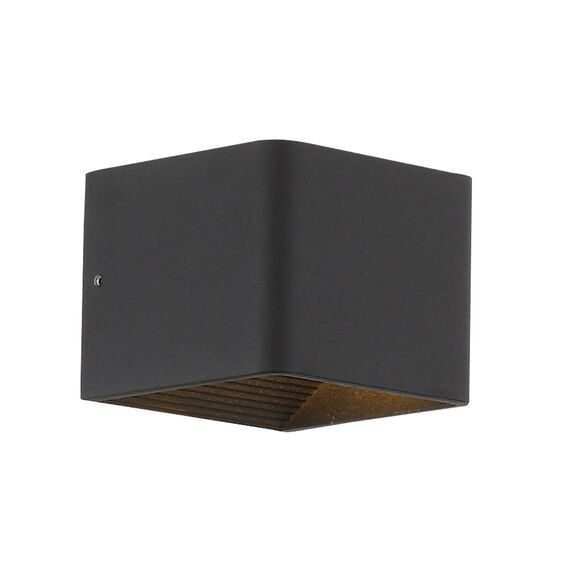 ST LUCE SL455.041.01 Светильник настенный ST-Luce Черный/Черный LED 1*6W 3000K