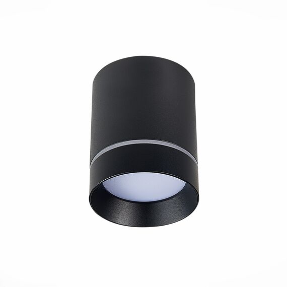 ST LUCE ST115.442.07 Светильник потолочный Черный LED 1*7W 4000K 490Lm Ra>90 120° IP20 D79xH100 170-240V, изображение 2