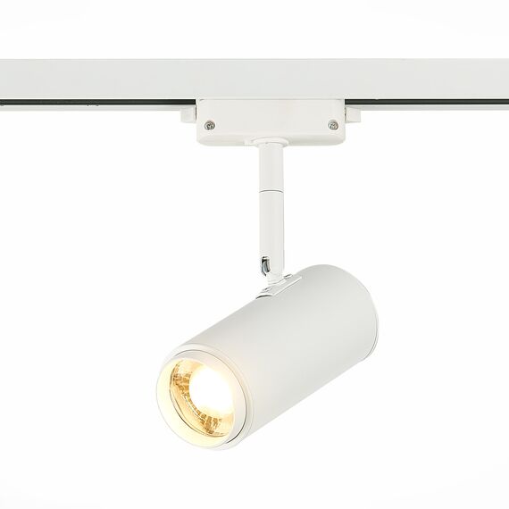 ST LUCE ST600.536.12 Светильник трековый Zoom Белый LED 1*12W 3000K 1 200Lm Ra>80 15-60° IP20 L137xW59xH178 170-240V