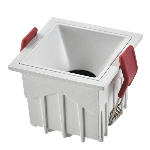 ST LUCE ST757.538.10S Светильник встраиваемый. Белый LED 1*10W 60° IP20 L65xW65xH52 85-265V В комплекте