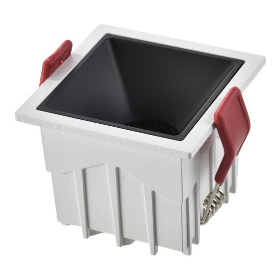 ST LUCE ST757.438.10S Светильник встраиваемый. Белый LED 1*10W 60° IP20 L65xW65xH52 85-265V В комплекте