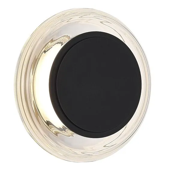 ST LUCE SL6239.401.03 Светильник настенный ST-Luce черный/прозрачный LED 1*7W 3000K