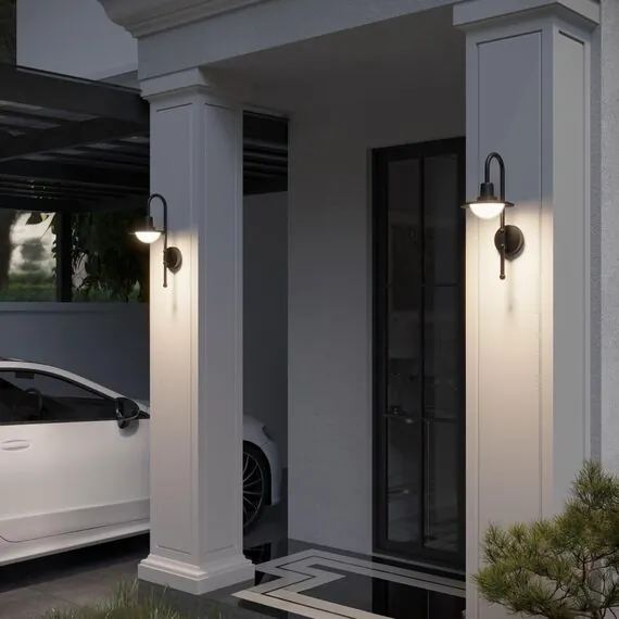 ST LUCE SL9512.401.01 Светильник уличный настенный ST-Luce черный/Прозрачный LED 1*10W 4000K, изображение 4